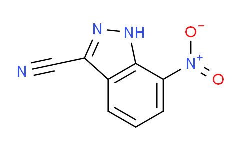 CAS No. 256228-66-7, 7-Nitro-1H-indazole-3-carbonitrile