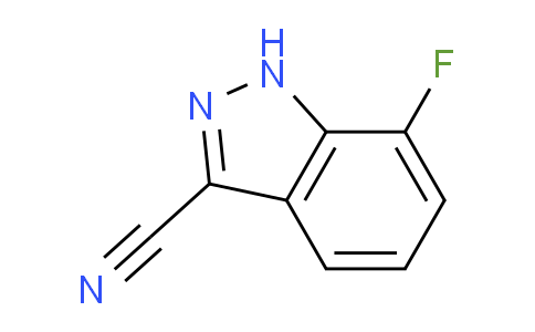 CAS No. 1352395-36-8, 7-Fluoro-1H-indazole-3-carbonitrile