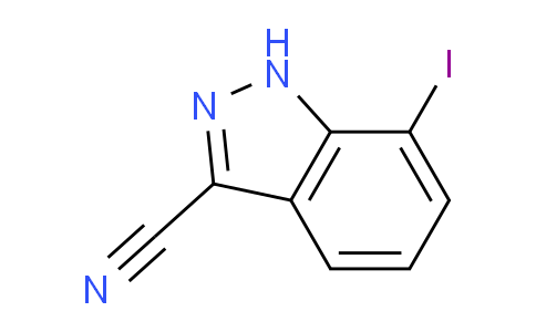 CAS No. 1360935-95-0, 7-Iodo-1H-indazole-3-carbonitrile