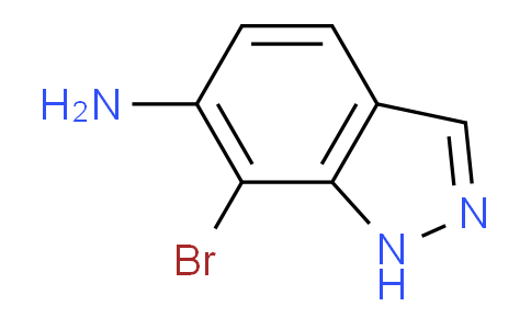 CAS No. 139502-26-4, 7-Bromo-1H-indazol-6-amine