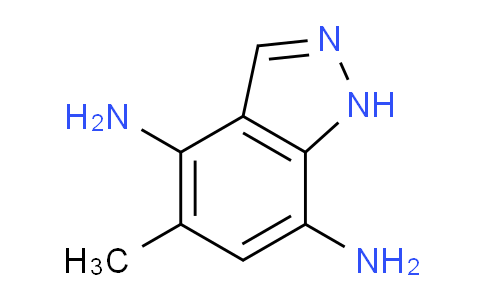 CAS No. 61920-56-7, 5-Methyl-1H-indazole-4,7-diamine
