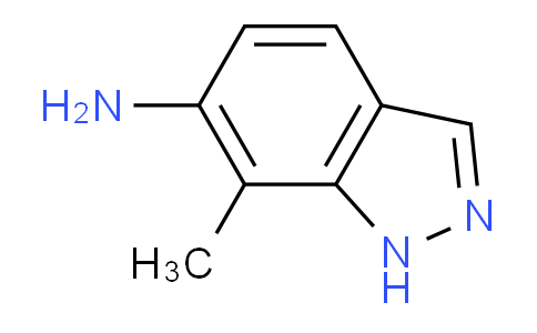 CAS No. 208457-82-3, 7-Methyl-1H-indazol-6-amine