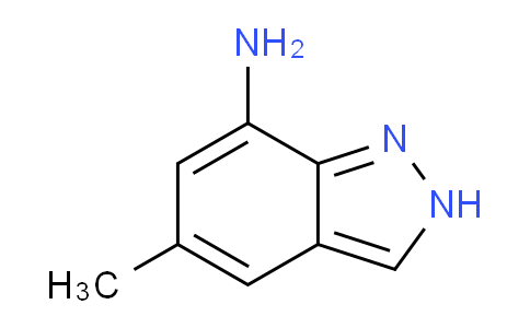 CAS No. 113302-96-8, 5-Methyl-2H-indazol-7-amine