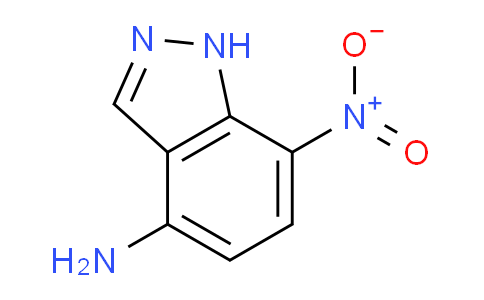 CAS No. 918961-25-8, 7-Nitro-1H-indazol-4-amine