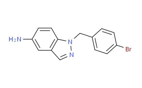 CAS No. 939756-06-6, 1-(4-Bromobenzyl)-1H-indazol-5-amine