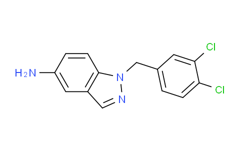 CAS No. 939756-04-4, 1-(3,4-Dichlorobenzyl)-1H-indazol-5-amine