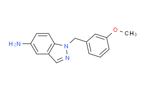 CAS No. 930606-51-2, 1-(3-Methoxybenzyl)-1H-indazol-5-amine