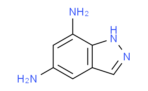 CAS No. 777802-08-1, 1H-Indazole-5,7-diamine