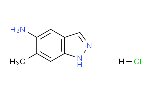 CAS No. 1341038-84-3, 6-Methyl-1H-indazol-5-amine hydrochloride