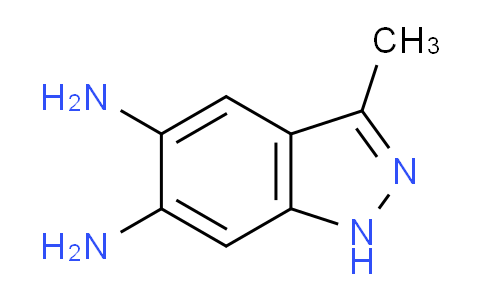 CAS No. 724767-00-4, 3-Methyl-1H-indazole-5,6-diamine
