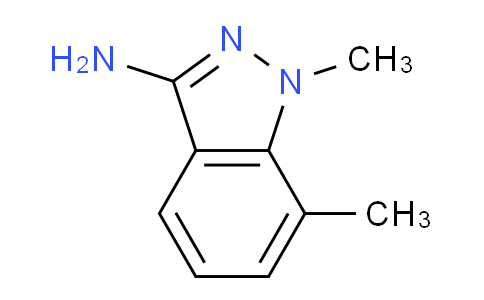 CAS No. 1550873-39-6, 1,7-Dimethylindazol-3-amine