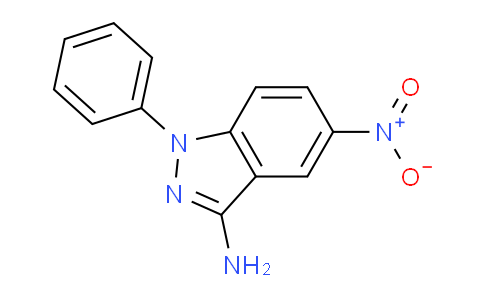 CAS No. 309944-73-8, 5-Nitro-1-phenyl-1H-indazol-3-amine