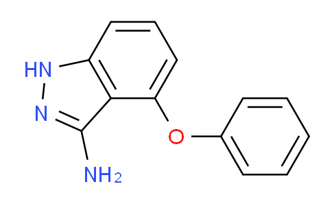 CAS No. 816454-31-6, 4-Phenoxy-1H-indazol-3-amine