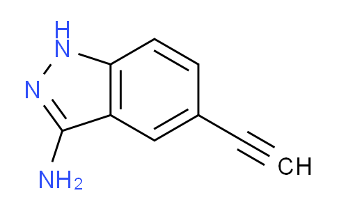CAS No. 1245645-87-7, 5-Ethynyl-1H-indazol-3-amine
