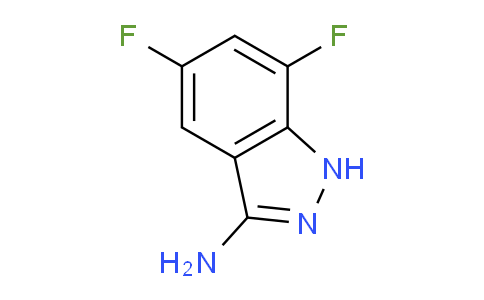CAS No. 404827-65-2, 5,7-Difluoro-1H-indazol-3-amine