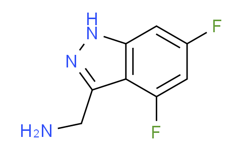 CAS No. 1360965-01-0, (4,6-Difluoro-1H-indazol-3-yl)methanamine