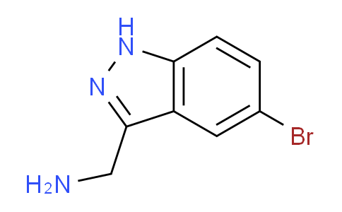 CAS No. 885271-37-4, (5-Bromo-1H-indazol-3-yl)methanamine
