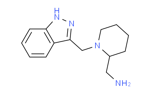 CAS No. 1707395-59-2, (1-((1H-Indazol-3-yl)methyl)piperidin-2-yl)methanamine