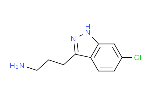 CAS No. 118511-98-1, 3-(6-Chloro-1H-indazol-3-yl)propan-1-amine