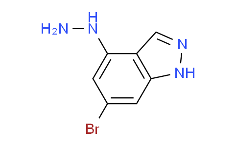 CAS No. 1420800-26-5, 6-Bromo-4-hydrazinyl-1H-indazole