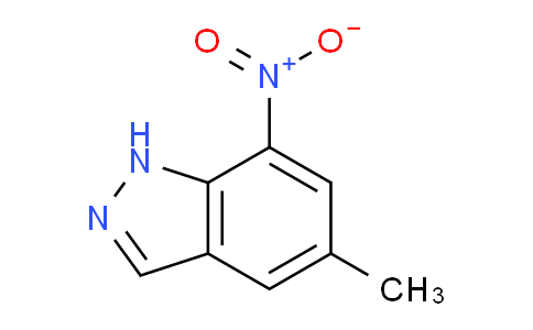 CAS No. 113302-88-8, 5-Methyl-7-nitro-1H-indazole