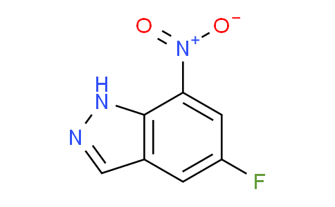CAS No. 1167056-02-1, 5-Fluoro-7-nitro-1H-indazole