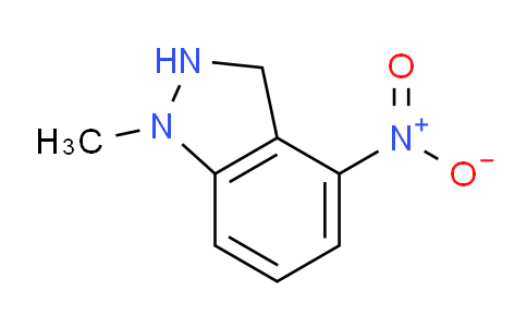 CAS No. 1378862-17-9, 1-Methyl-4-nitro-2,3-dihydro-1H-indazole