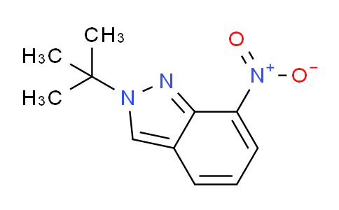CAS No. 61063-07-8, 2-(tert-Butyl)-7-nitro-2H-indazole