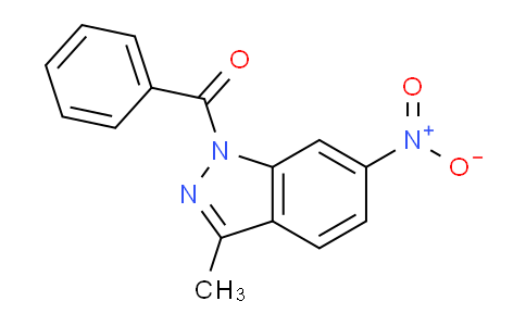CAS No. 62271-18-5, (3-Methyl-6-nitro-1H-indazol-1-yl)(phenyl)methanone