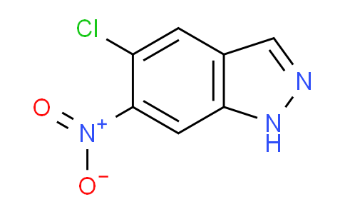 CAS No. 101421-23-2, 5-Chloro-6-nitro-1H-indazole