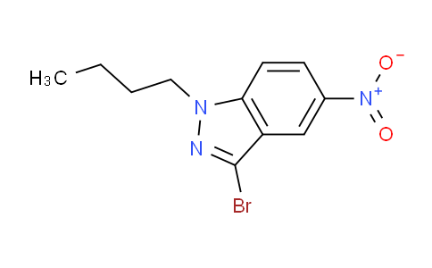 CAS No. 1352532-26-3, 3-Bromo-1-butyl-5-nitro-1H-indazole
