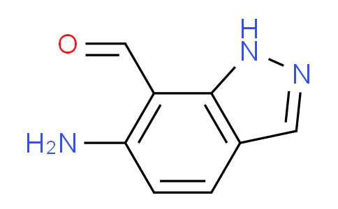 CAS No. 154597-37-2, 6-Amino-1H-indazole-7-carbaldehyde