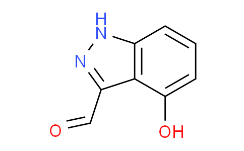 CAS No. 885519-84-6, 4-Hydroxy-1H-indazole-3-carbaldehyde