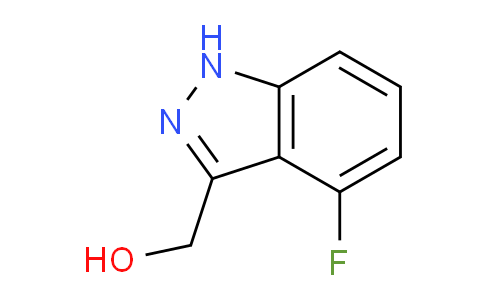 CAS No. 1427080-65-6, (4-Fluoro-1H-indazol-3-yl)methanol