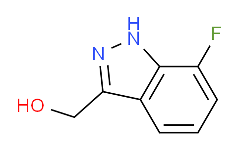 CAS No. 1360929-76-5, (7-Fluoro-1H-indazol-3-yl)methanol