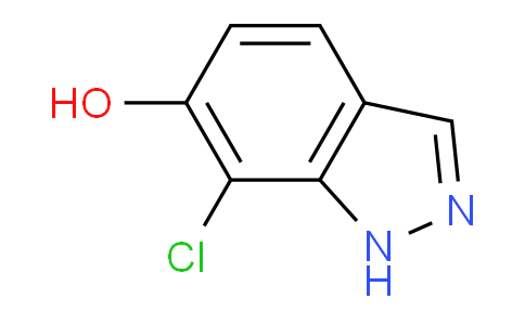 CAS No. 705927-38-4, 7-Chloro-1H-indazol-6-ol