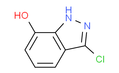 CAS No. 1782639-95-5, 3-Chloro-1H-indazol-7-ol