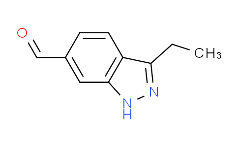 CAS No. 1242983-18-1, 3-Ethyl-1H-indazole-6-carbaldehyde