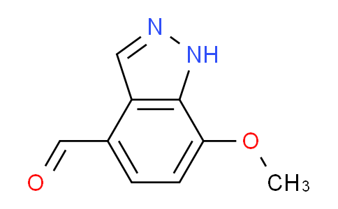 CAS No. 1935325-78-2, 7-Methoxy-1H-indazole-4-carbaldehyde