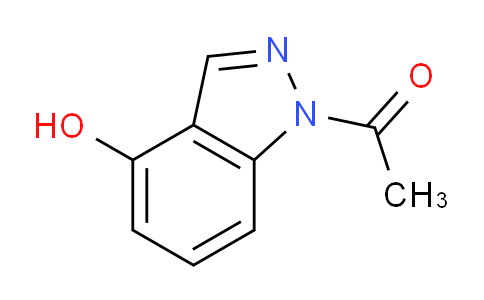 CAS No. 65361-85-5, 1-(4-Hydroxy-1H-indazol-1-yl)ethan-1-one