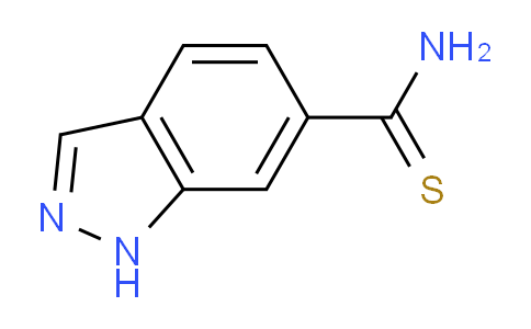 CAS No. 1186195-46-9, 1H-Indazole-6-carbothioamide
