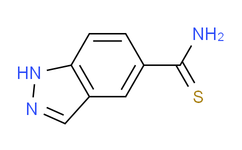 CAS No. 1186195-09-4, 1H-Indazole-5-carbothioamide