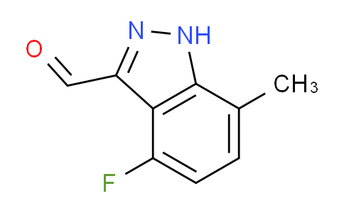 DY761845 | 1000340-63-5 | 4-Fluoro-7-methyl-1H-indazole-3-carbaldehyde