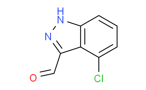 CAS No. 102735-85-3, 4-Chloro-1H-indazole-3-carbaldehyde