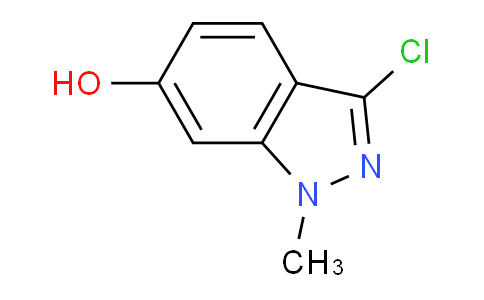 CAS No. 1779778-99-2, 3-Chloro-1-methyl-1H-indazol-6-ol