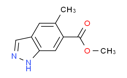 CAS No. 1378594-30-9, Methyl 5-methyl-1H-indazole-6-carboxylate