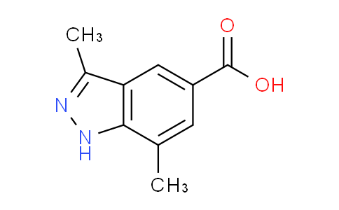 CAS No. 1031417-75-0, 3,7-Dimethyl-1H-indazole-5-carboxylic acid