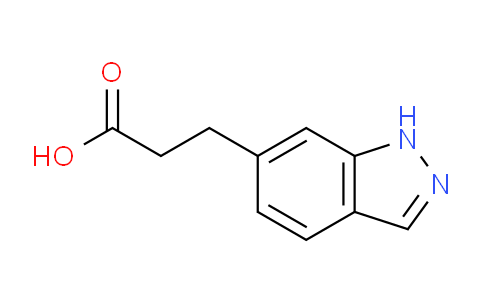CAS No. 885271-23-8, 3-(1H-Indazol-6-yl)propanoic acid
