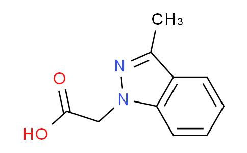 CAS No. 191795-48-9, 2-(3-Methyl-1H-indazol-1-yl)acetic acid