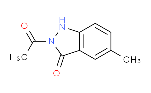 CAS No. 152839-60-6, 2-Acetyl-5-methyl-1H-indazol-3(2H)-one
